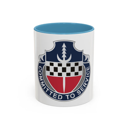 15 Personnel Services Battalion (U.S. Army) Accent Coffee Mug