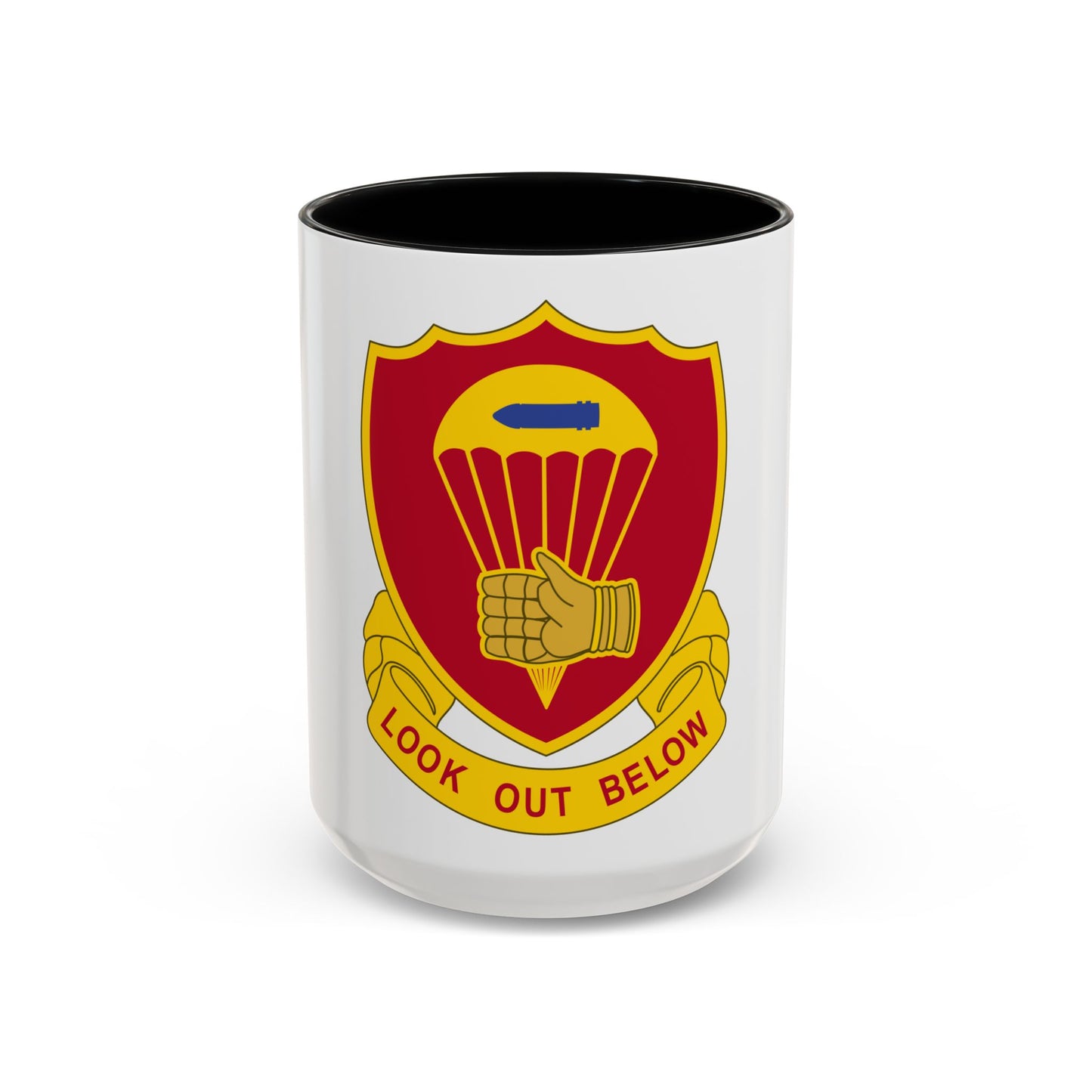 376 Airborne Field Artillery Battalion (U.S. Army) Accent Coffee Mug