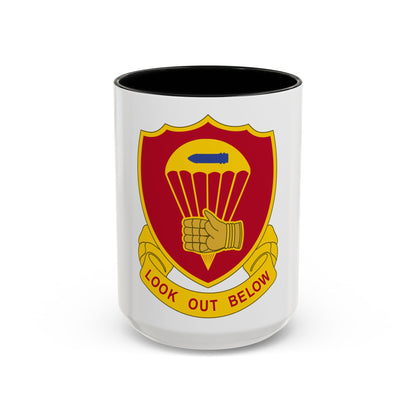 376 Airborne Field Artillery Battalion (U.S. Army) Accent Coffee Mug