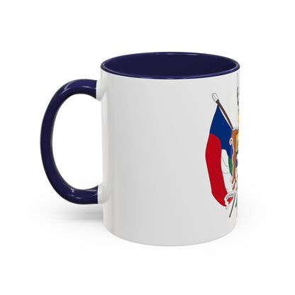 Coat of arms of the Nieuwe Republiek - Accent Coffee Mug