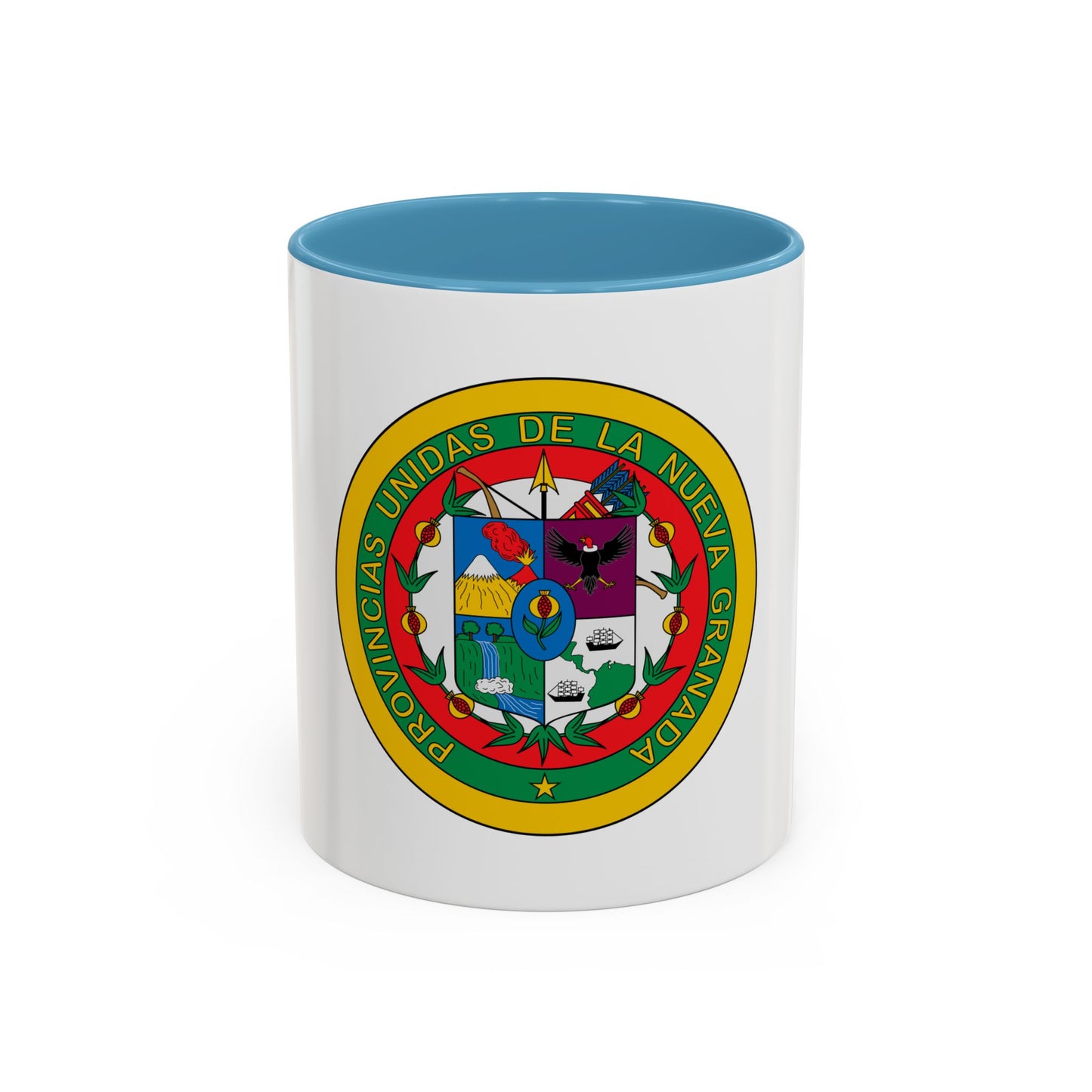 Coat of arms of United Provinces of New Granada 2 - Accent Coffee Mug