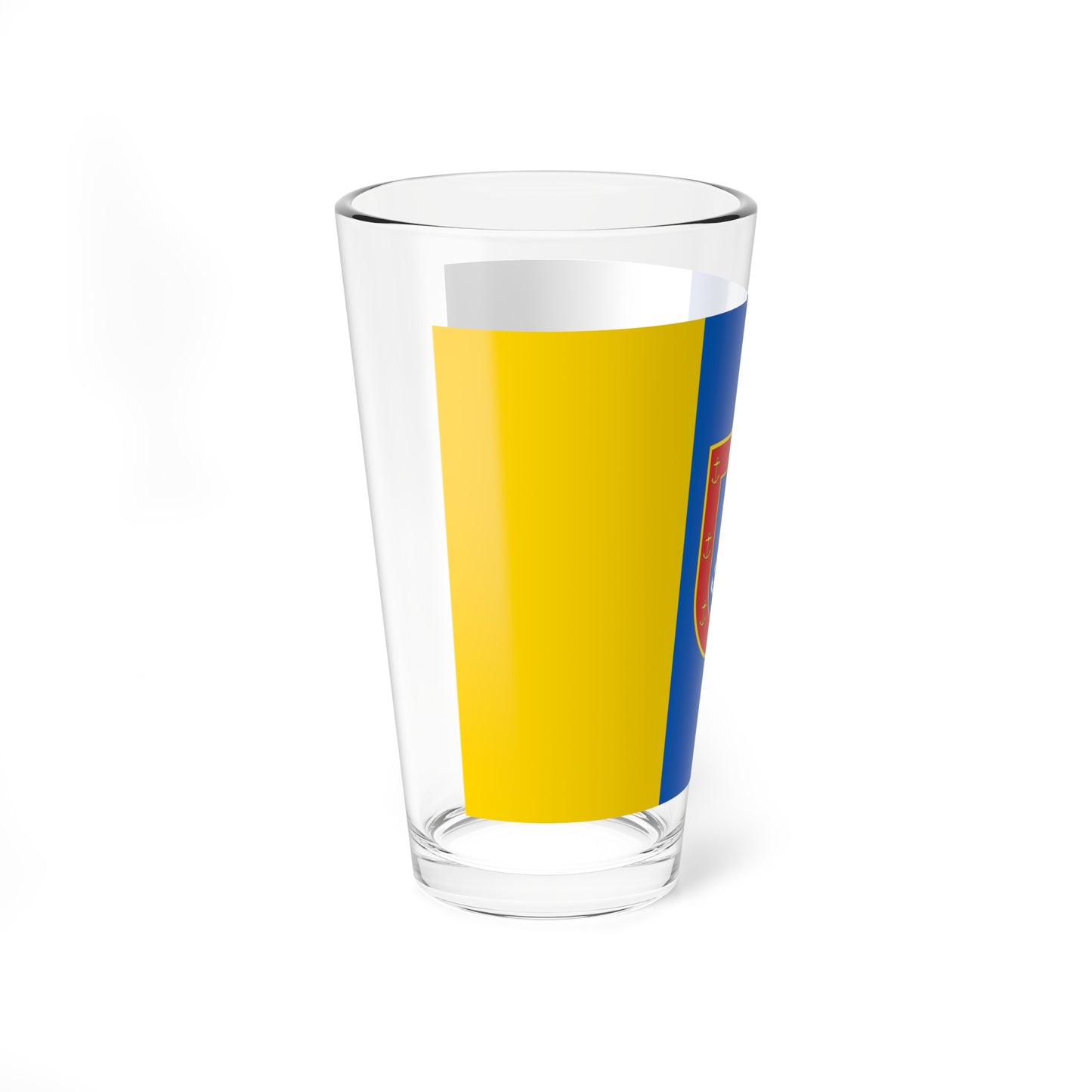 Flag of Odesa Oblast (Ukraine) Pint Glass 16oz