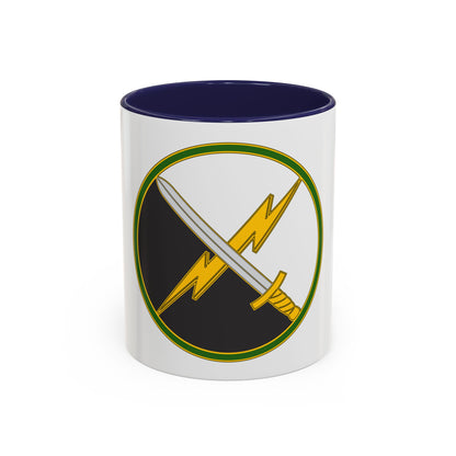 First Information Operations Command CSIB (U.S. Army) Accent Coffee Mug