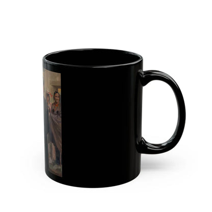 Father Lopez - Black Coffee Mug-Go Mug Yourself