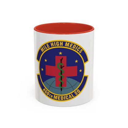 460th Medical Squadron (U.S. Air Force) Accent Coffee Mug