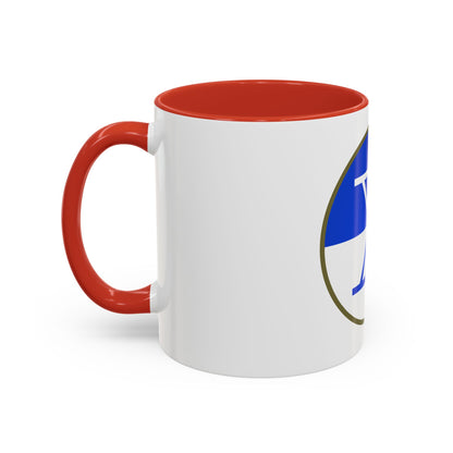 X Corps (U.S. Army) Accent Coffee Mug