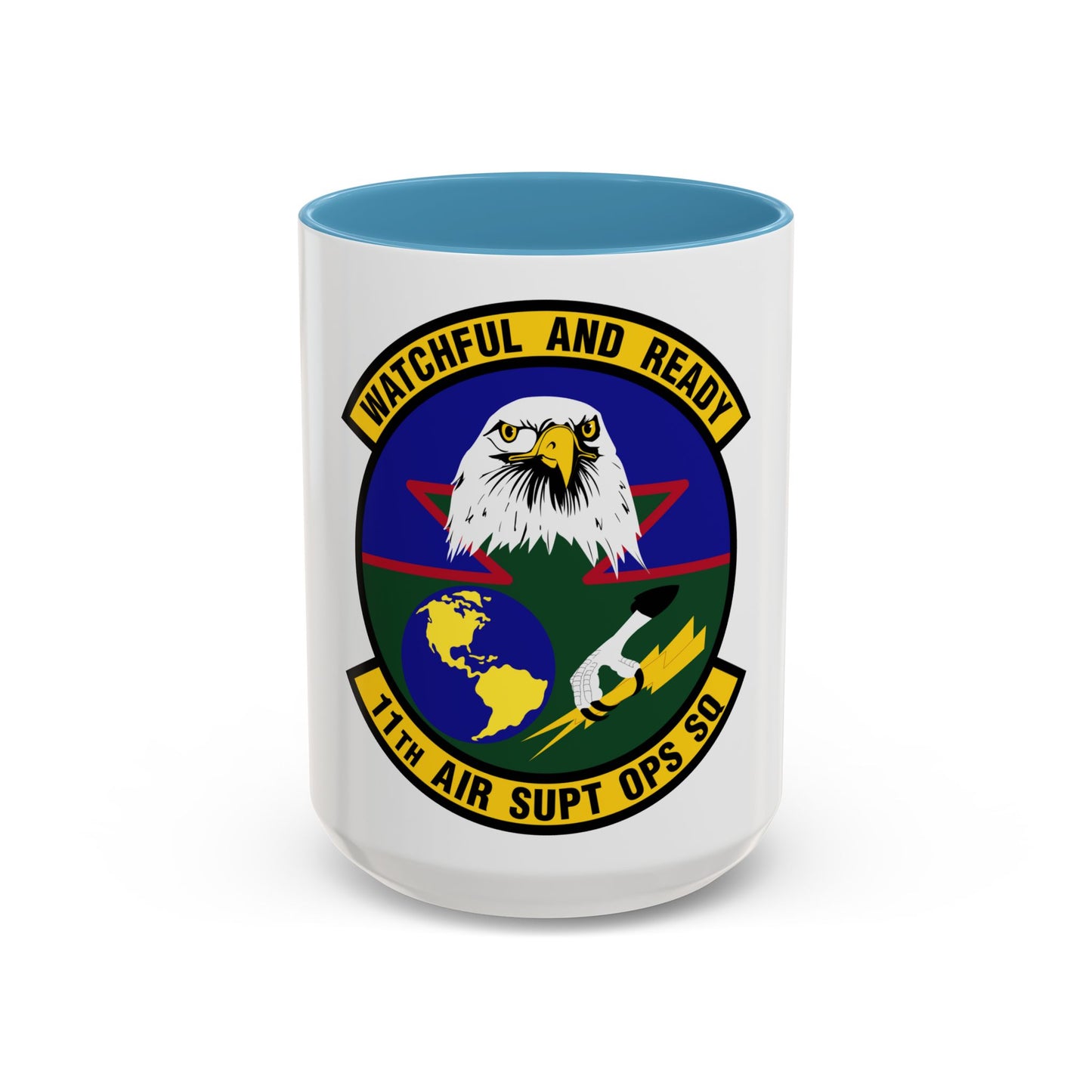 11 Air Support Operations Squadron ACC (U.S. Air Force) Accent Coffee Mug