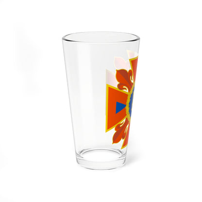 Емблема ДСНС України (Ukraine) (Coat of Arms) Pint Glass 16oz