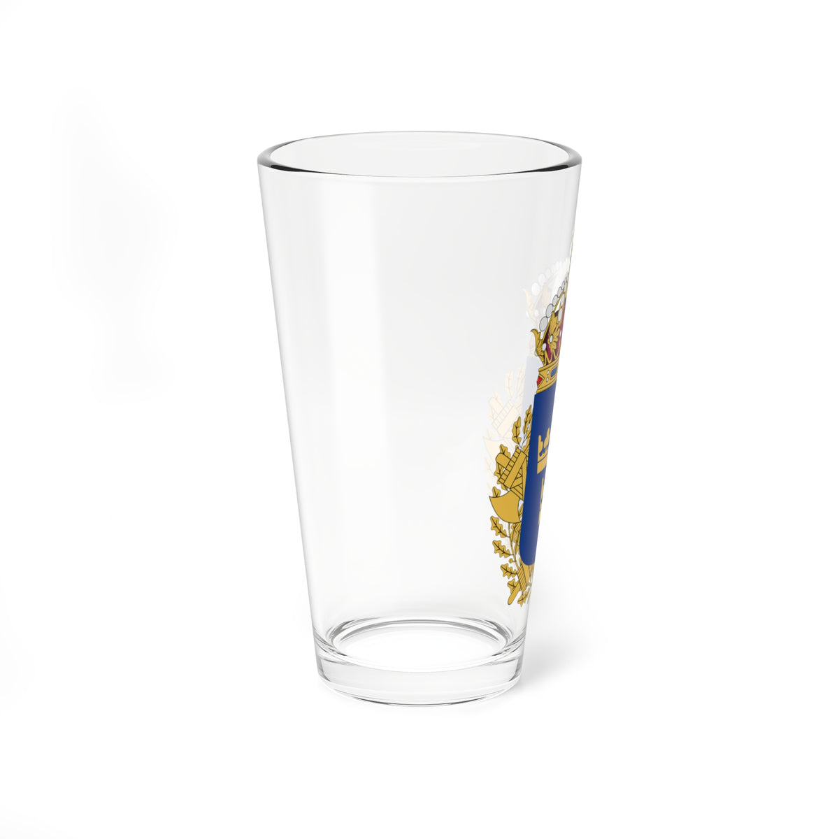 Polisen vapen bra (Sweden) (Coat of Arms) Pint Glass 16oz