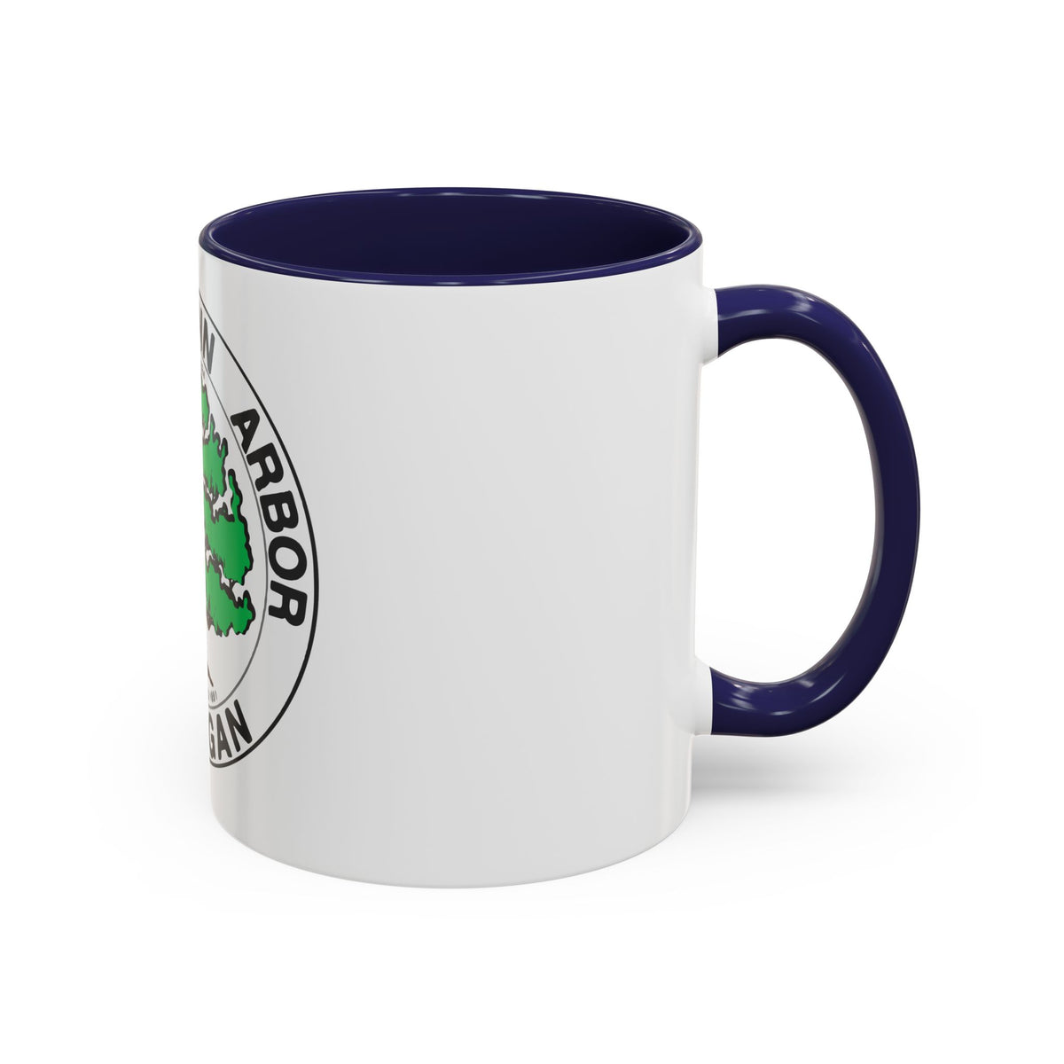 Seal of Ann Arbor Michigan - Accent Coffee Mug