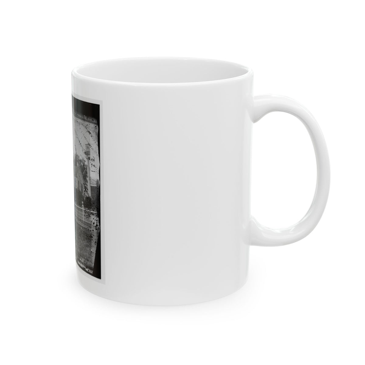 Beaufort, South Carolina. Federal Signal Station. Formerly The Home Of John G. Barnwell (U.S. Civil War) White Coffee Mug