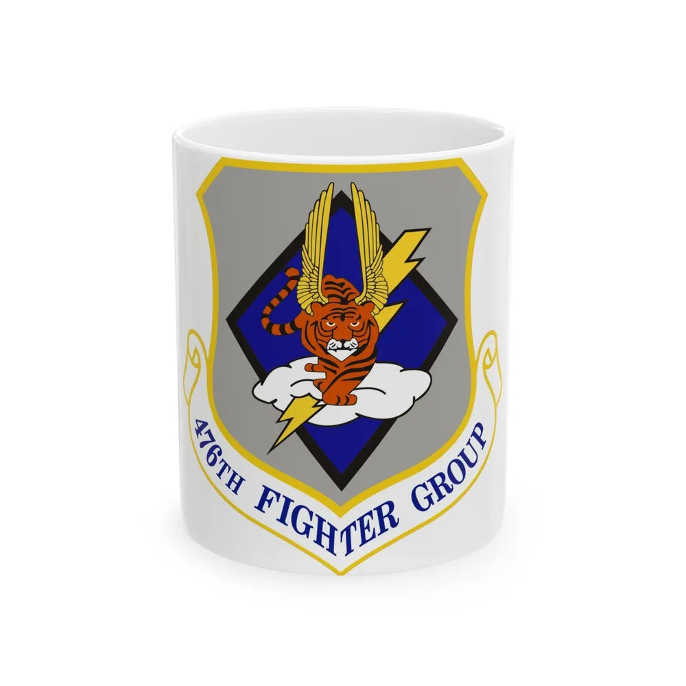 476 Fighter Group AFRC (U.S. Air Force) White Coffee Mug-11oz-Go Mug Yourself