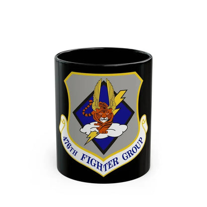 476 Fighter Group AFRC (U.S. Air Force) Black Coffee Mug 11oz - Go Mug Yourself