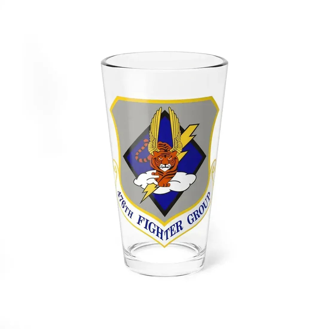 476 Fighter Group AFRC (U.S. Air Force) Pint Glass 16oz 16oz - Go Mug Yourself