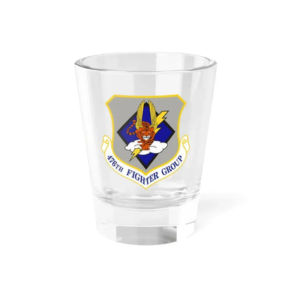 476 Fighter Group AFRC (U.S. Air Force) Shot Glass 1.5oz 1.5oz - Go Mug Yourself
