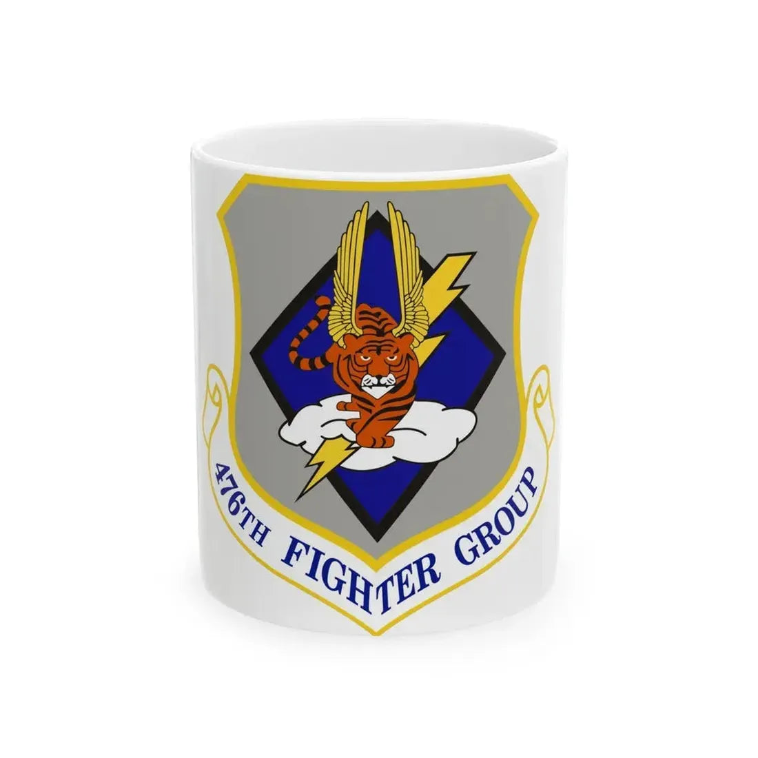 476 Fighter Group AFRC (U.S. Air Force) White Coffee Mug 11oz - Go Mug Yourself