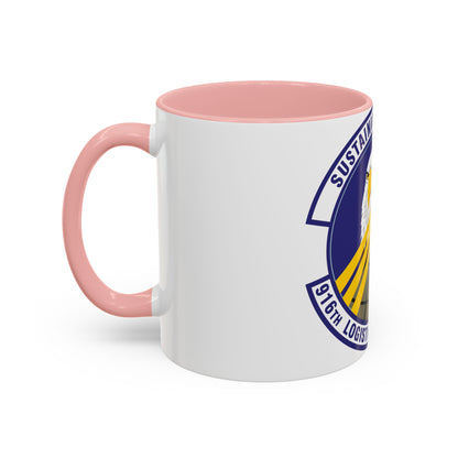 916th Logistics Readiness Squadron (U.S. Air Force) Accent Coffee Mug