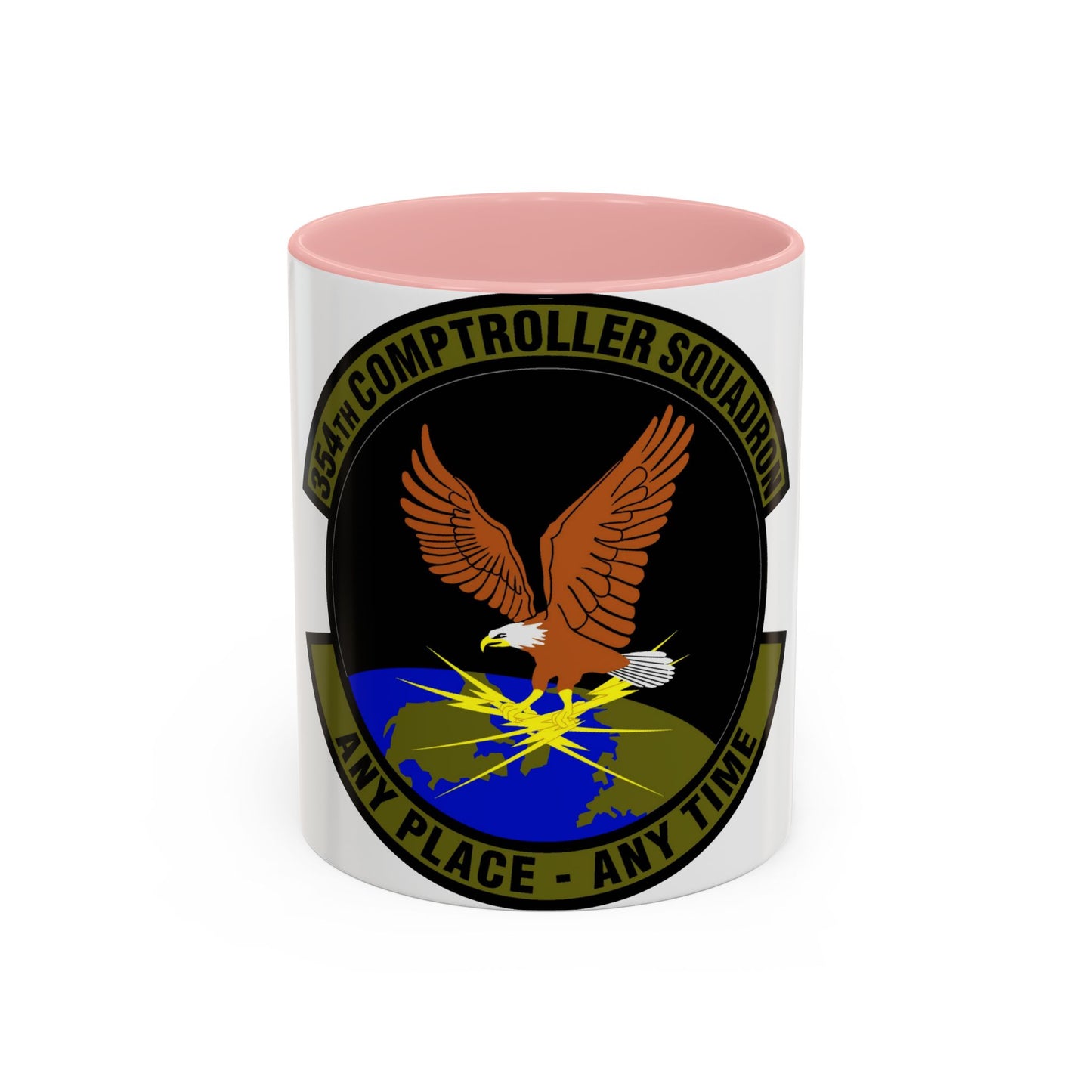 Tasse à café décorative du 354e Escadron de contrôleur (US Air Force)