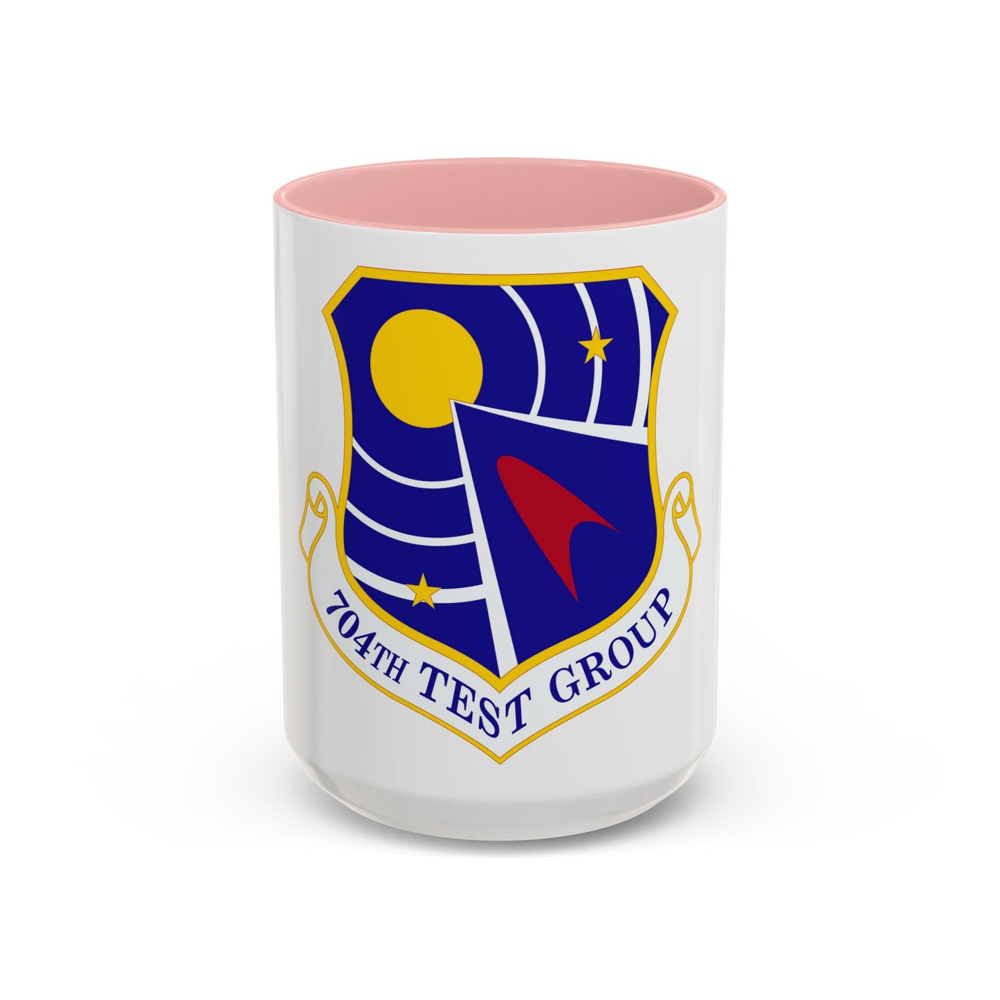 704 Test Group AFMC (U.S. Air Force) Accent Coffee Mug