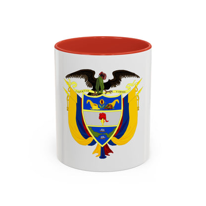 Coat of arms of Colombia 3 - Accent Coffee Mug