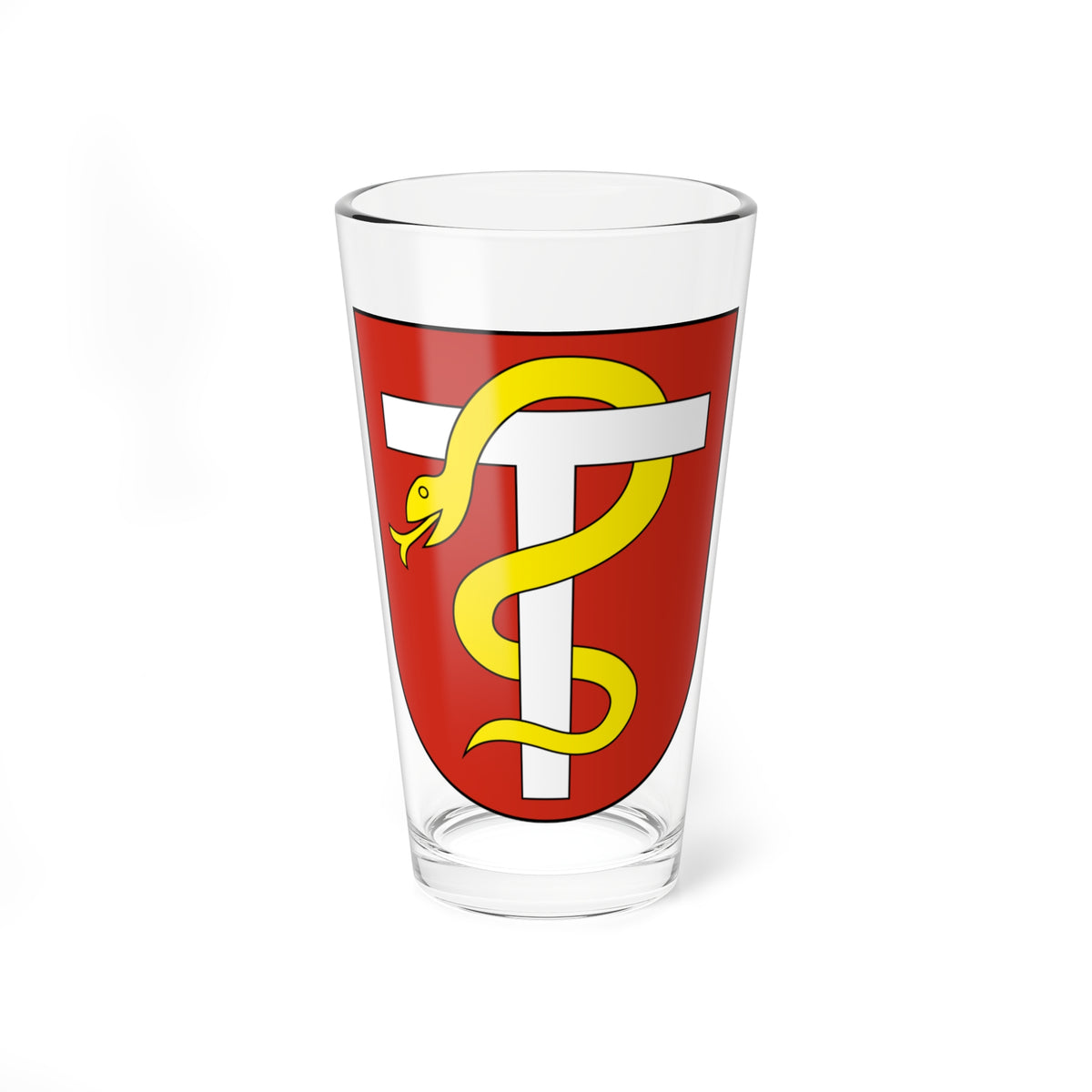 Lachen SZ-blazon (Switzerland) (Coat of Arms) Pint Glass 16oz