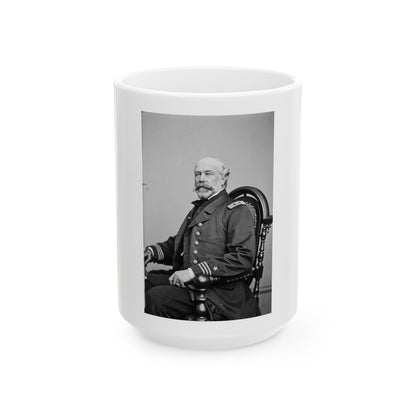 Act. Lt. Comm. Edward Conroy, Usn (U.S. Civil War) White Coffee Mug