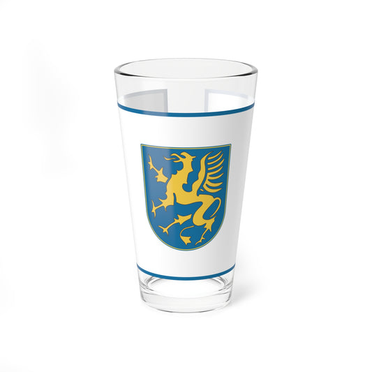Flag of Ganna (Hungary) Pint Glass 16oz