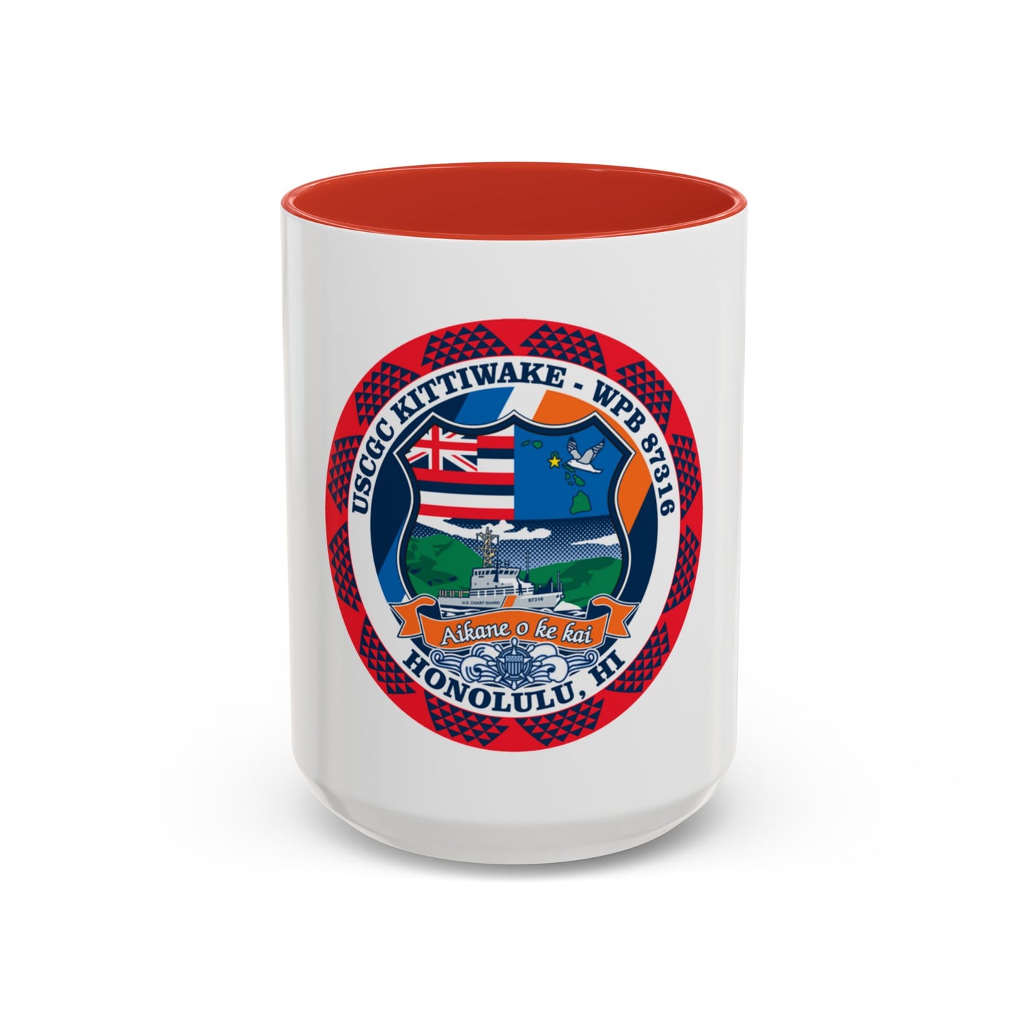USCGC Kittiwake WPB 87316 (U.S. Coast Guard) Accent Coffee Mug