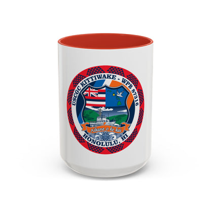 USCGC Kittiwake WPB 87316 (U.S. Coast Guard) Accent Coffee Mug