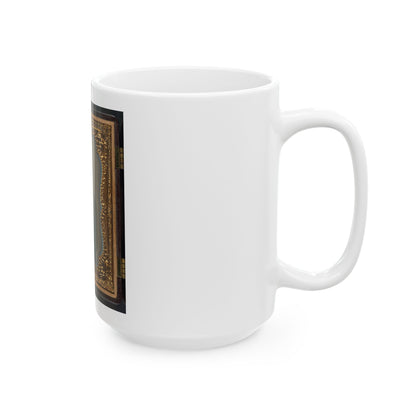 Lieutenant Horatio J. David Of Company B, 16th Georgia Infantry Regiment (U.S. Civil War) White Coffee Mug