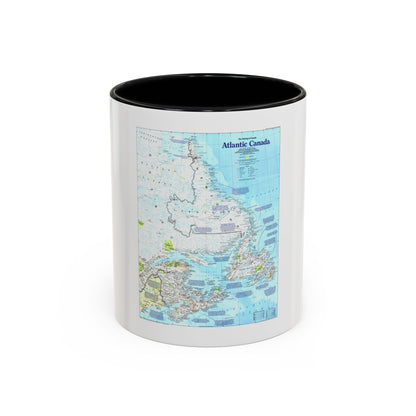 Canada - Atlantic 1 (1992) (Map) Accent Coffee Mug