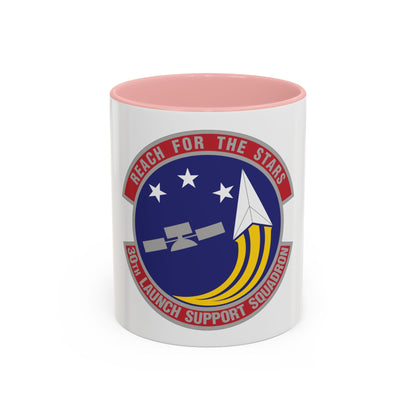 30th Launch Support Squadron (U.S. Air Force) Accent Coffee Mug
