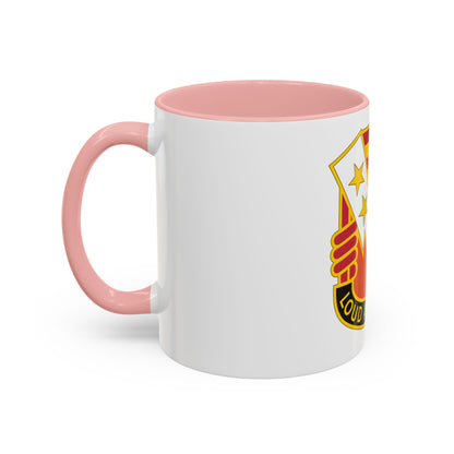 12 Signal Group (U.S. Army) Accent Coffee Mug