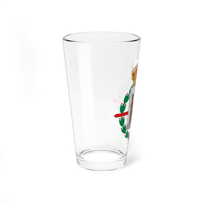 Escudo de Bubierca (Spain) (Coat of Arms) Pint Glass 16oz