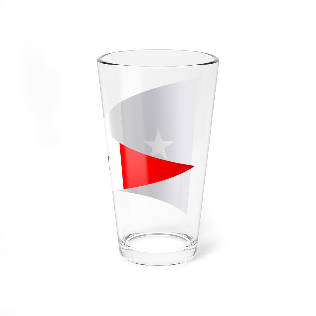 Burgee of Yacht Club de France (France) Pint Glass 16oz