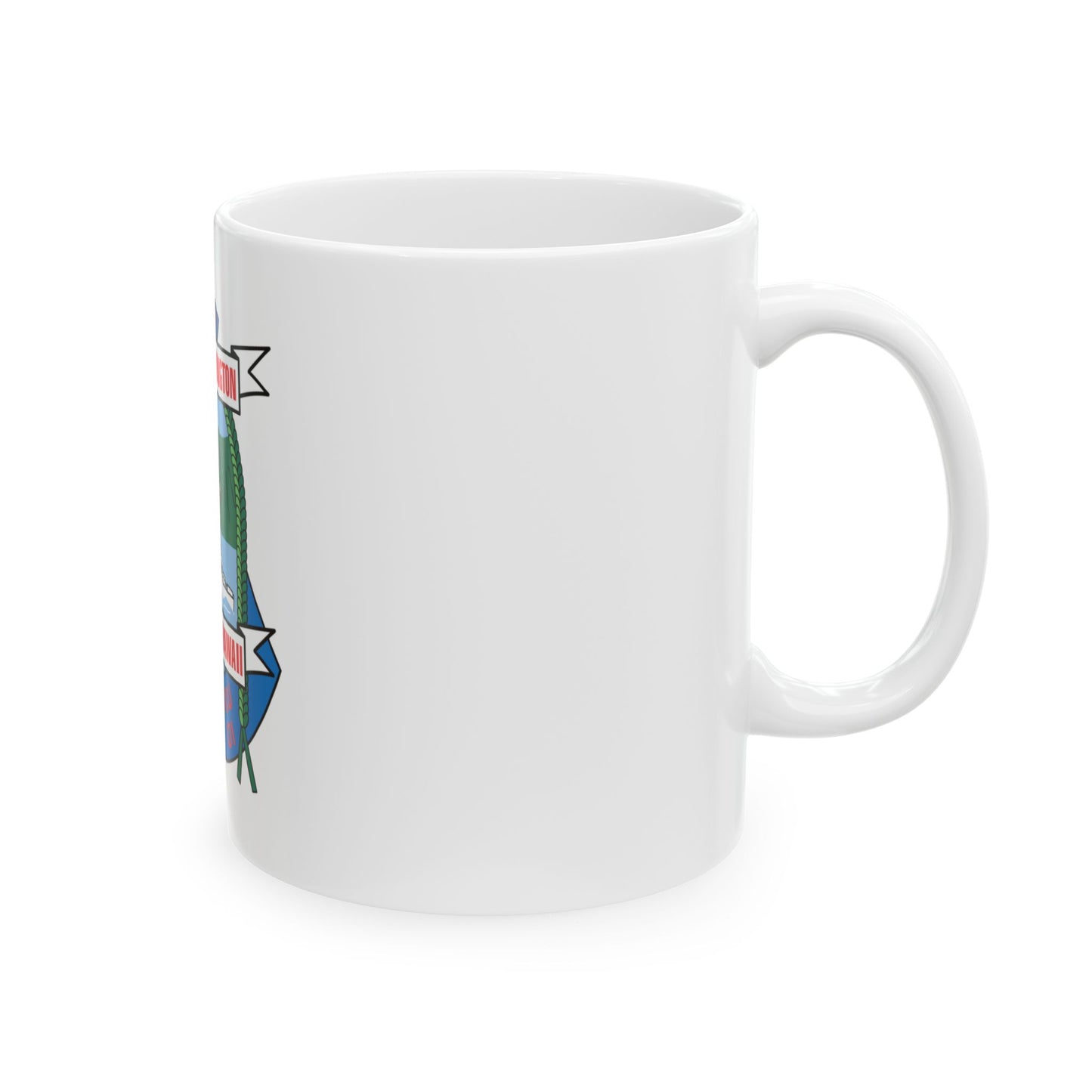 USCGC Washington WPB 1331 Honolulu Hawaii (U.S. Coast Guard) White Coffee Mug