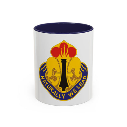 214th Field Artillery Brigade v2 (U.S. Army) Accent Coffee Mug