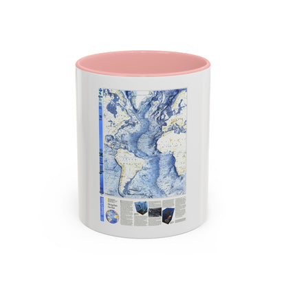 Atlantic Ocean (1990) (Map) Accent Coffee Mug