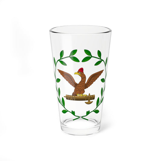 Emblem of the Revolutionary Roman Republic (Italy) (Coat of Arms) Pint Glass 16oz