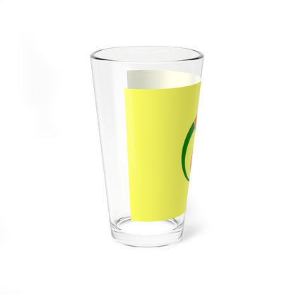 Flag of Shimukappu Hokkaido (Japan) Pint Glass 16oz