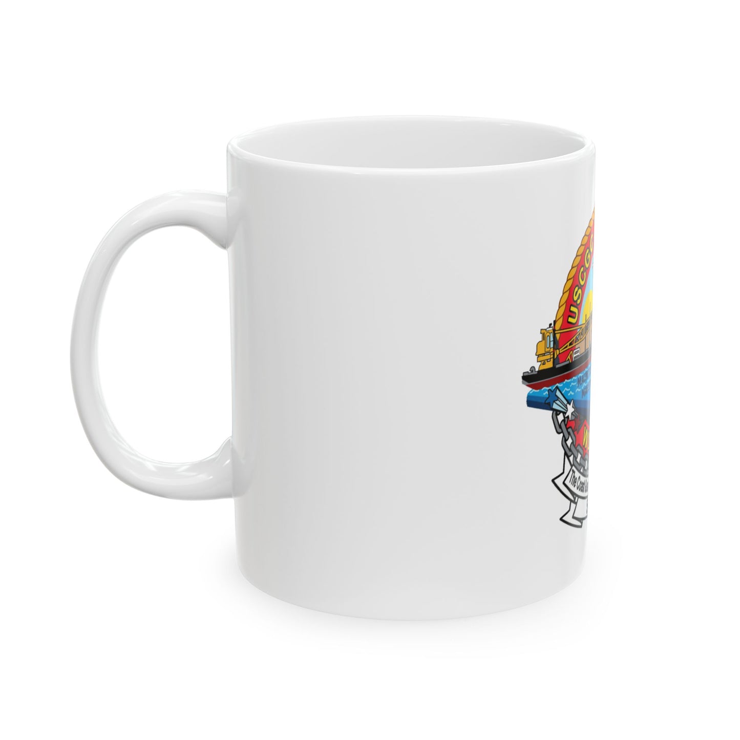 CGC Smilax WLIC   315 (U.S. Coast Guard) White Coffee Mug