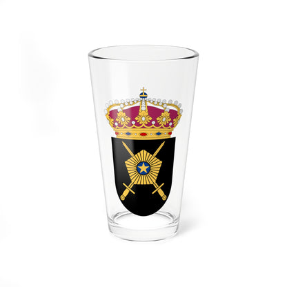 Väg- och vattenbyggnadskåren vapen (Sweden) (Coat of Arms) Pint Glass 16oz