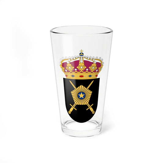 Väg- och vattenbyggnadskåren vapen (Sweden) (Coat of Arms) Pint Glass 16oz