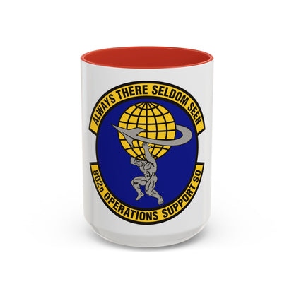 802d Operations Support Squadron (U.S. Air Force) Accent Coffee Mug