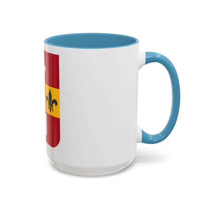 740th Antiaircraft Artillery Gun Battalion v2 (U.S. Army) Accent Coffee Mug
