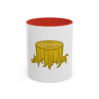 Wood Stock Badge of Edward III - Accent Coffee Mug
