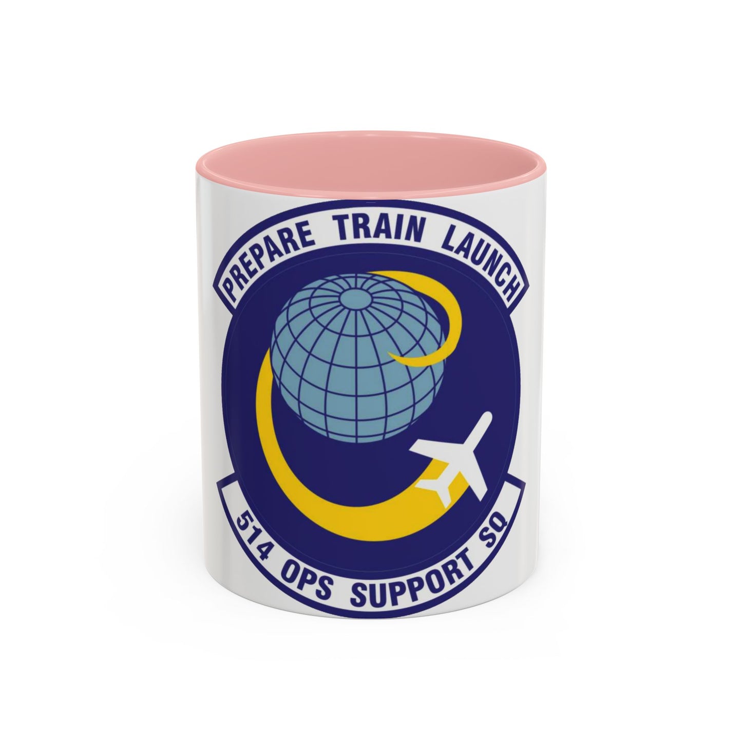 514th Operations Support Squadron (U.S. Air Force) Accent Coffee Mug