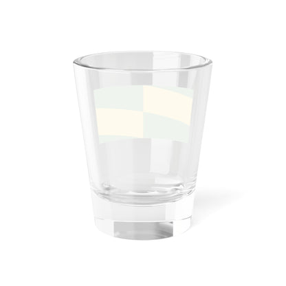 Flag of the 2nd District of Budapest variant (Hungary) Shot Glass 1.5oz