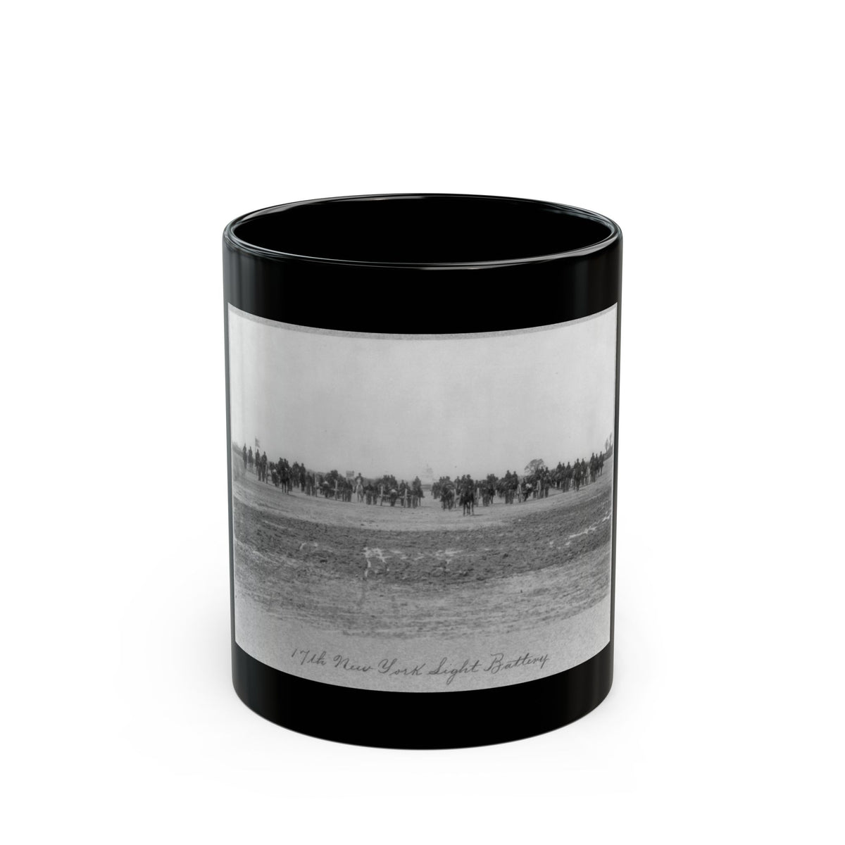 17th New York Light Battery (U.S. Civil War) Black Coffee Mug