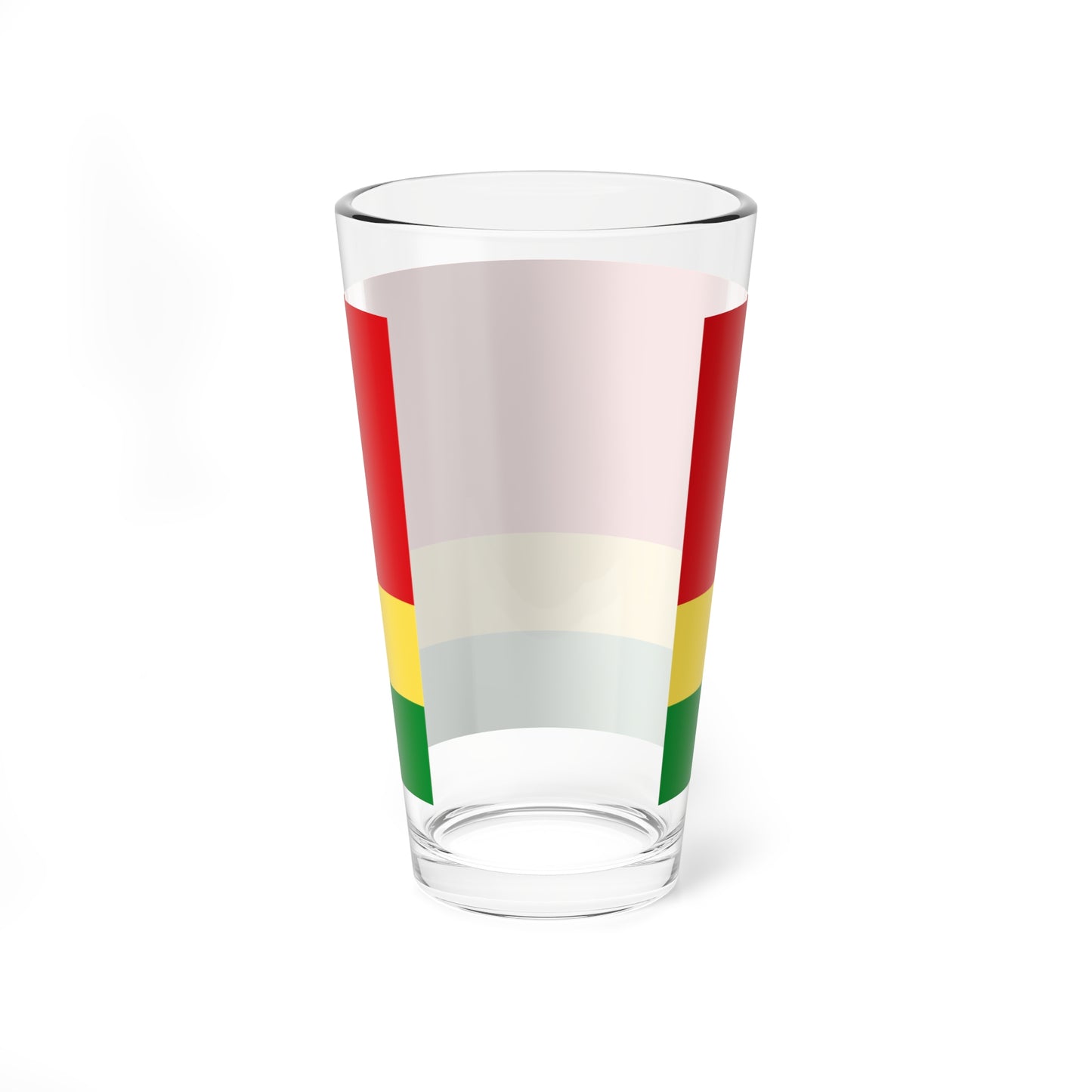 Proposed flag of Reunion Nationalist movement (France) Pint Glass 16oz
